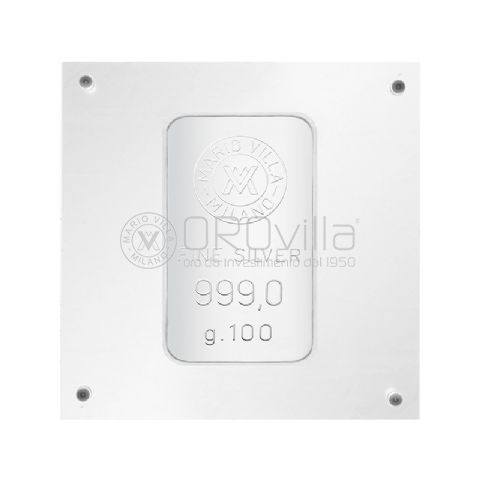 Plexiglass Lingotto Argento 5 once